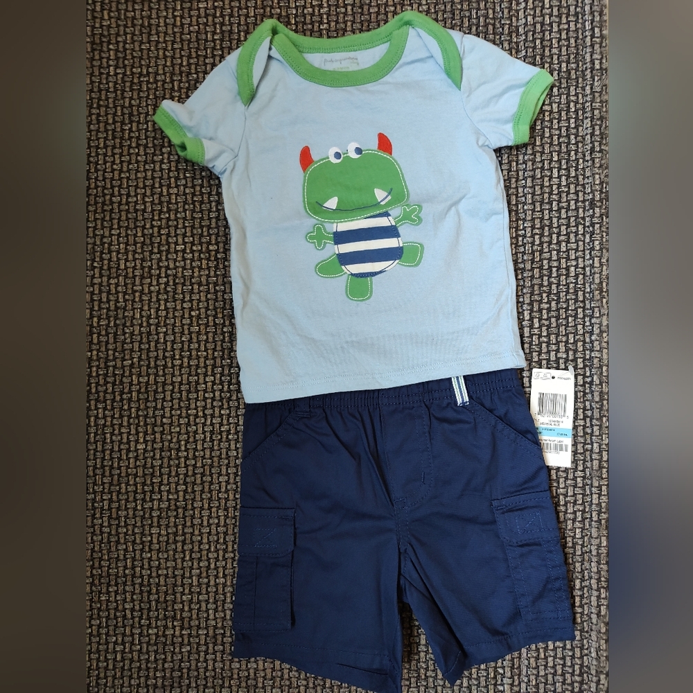 NWT Cute Monster Baby Outfit, First Impressions (Macy's)